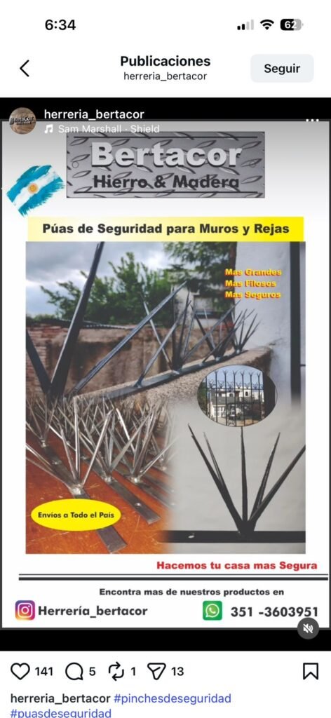 Fabricamos Pinches de Seguridad