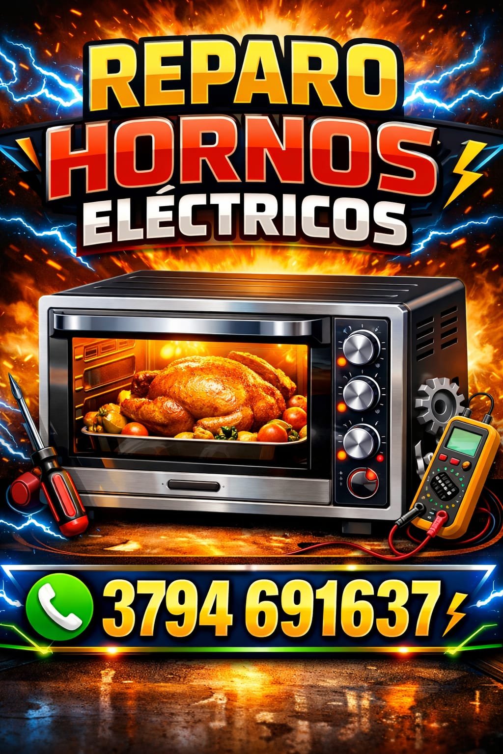 Reparo freidora de aire