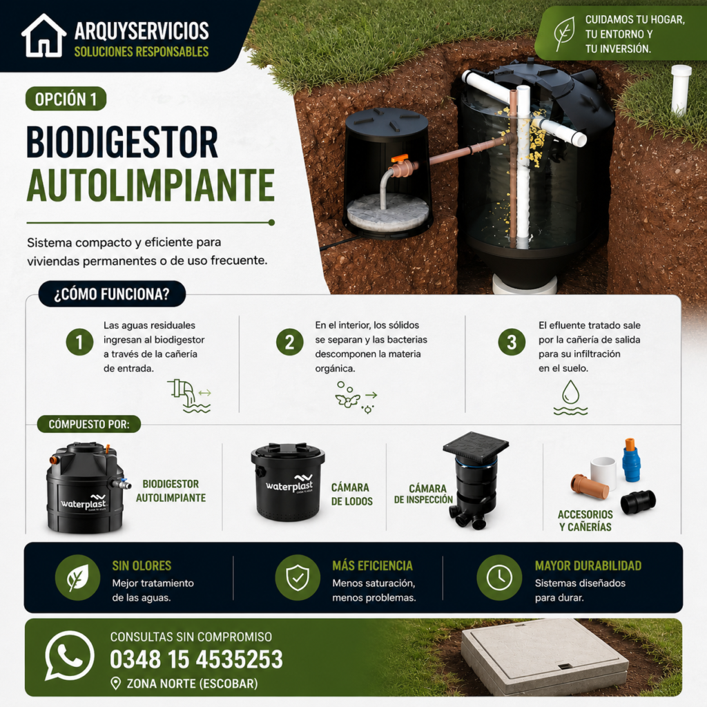 Instalación de biodigestores