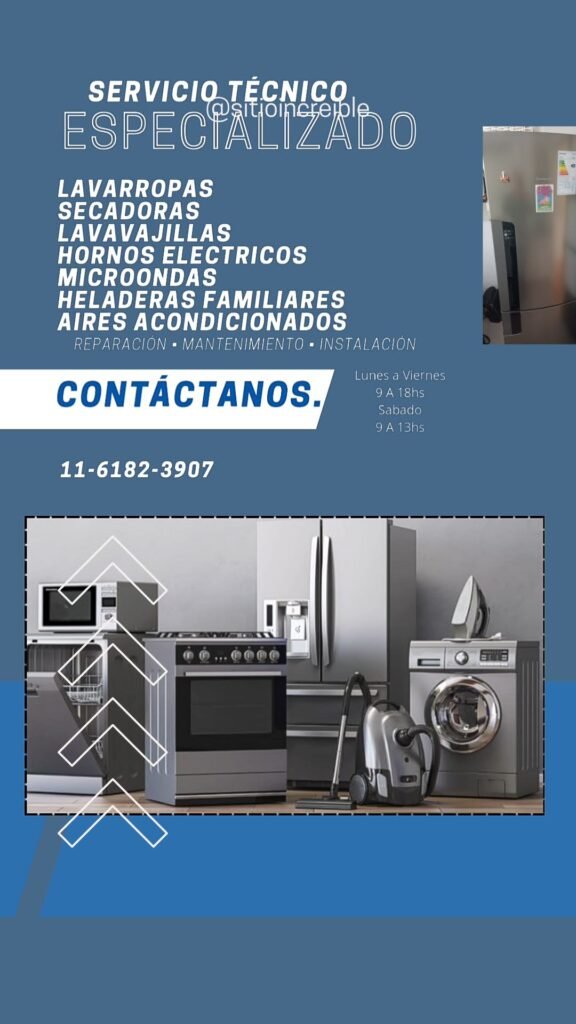 Servicio tecnico de electrodomest
