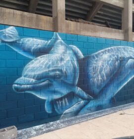 Murales aerografías.