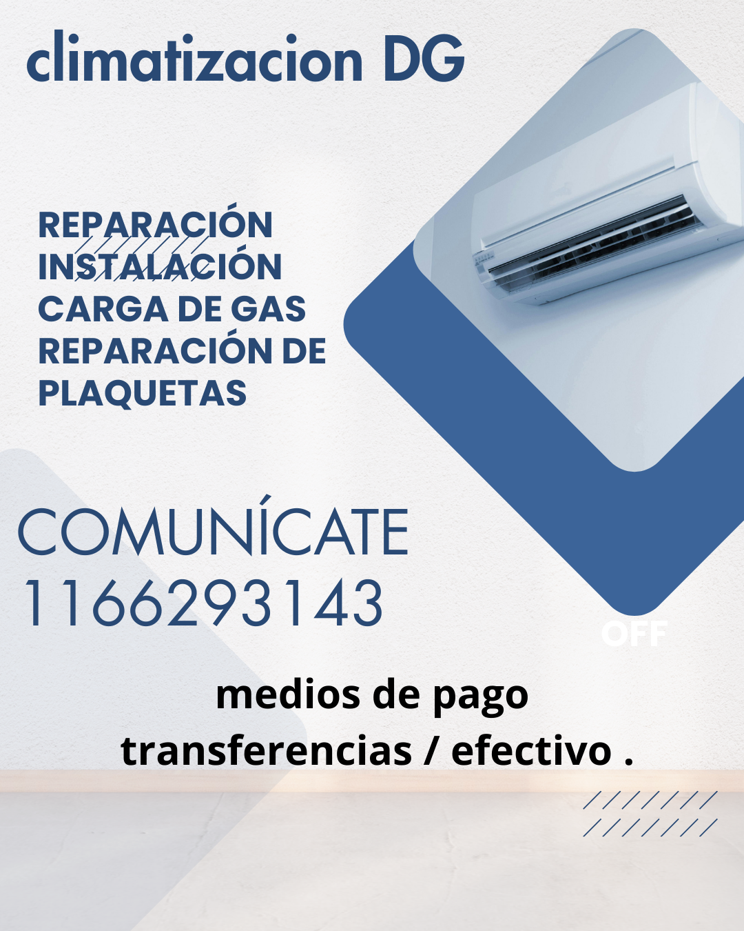 Instalación y reparacion de aires