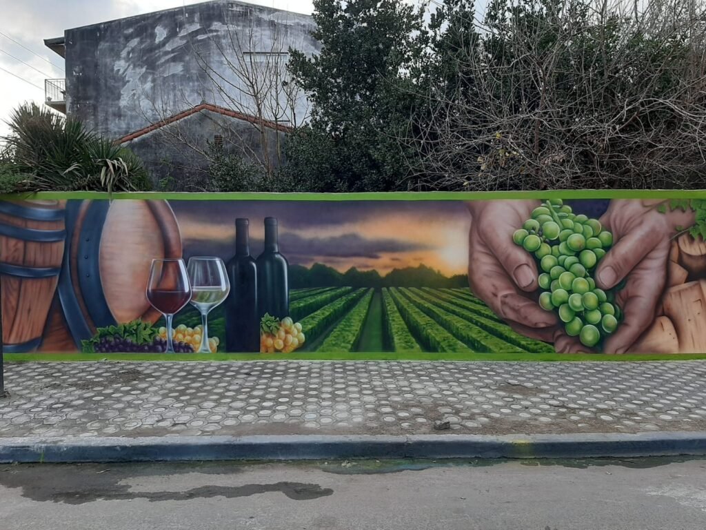 Murales aerografías.