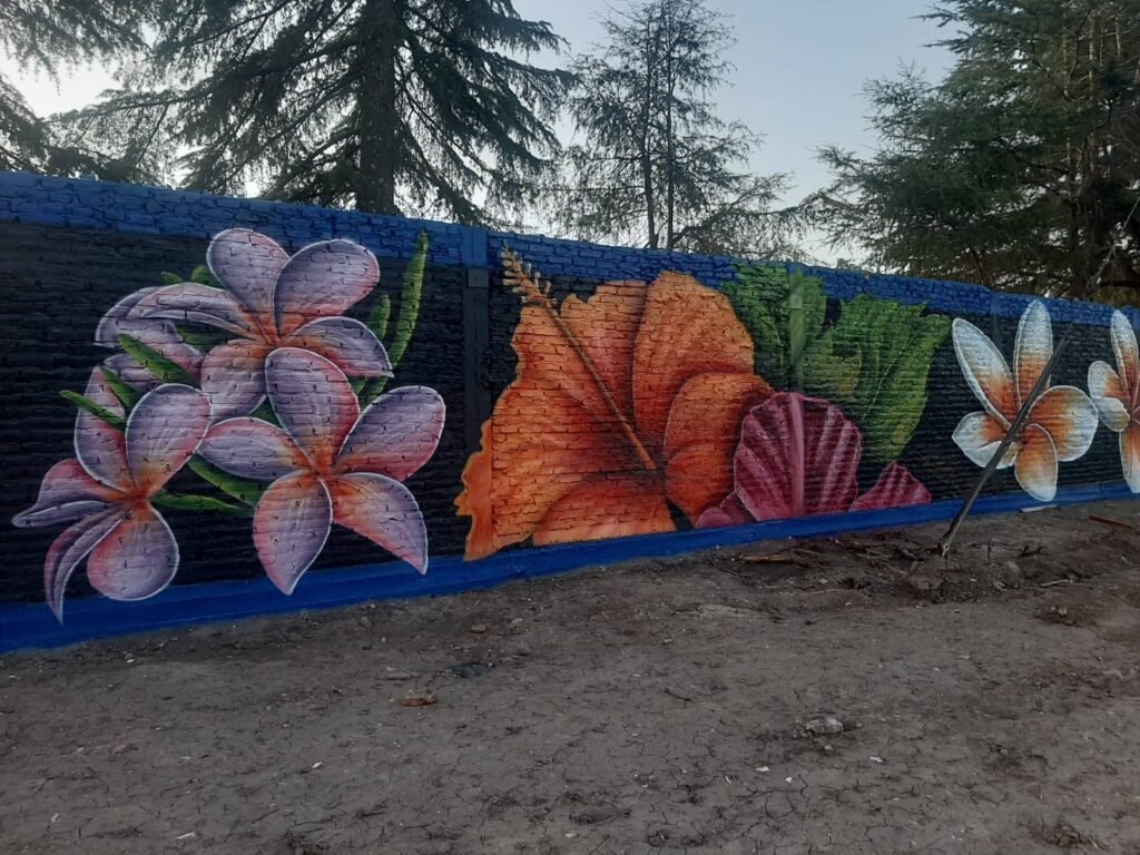 Murales aerografías.