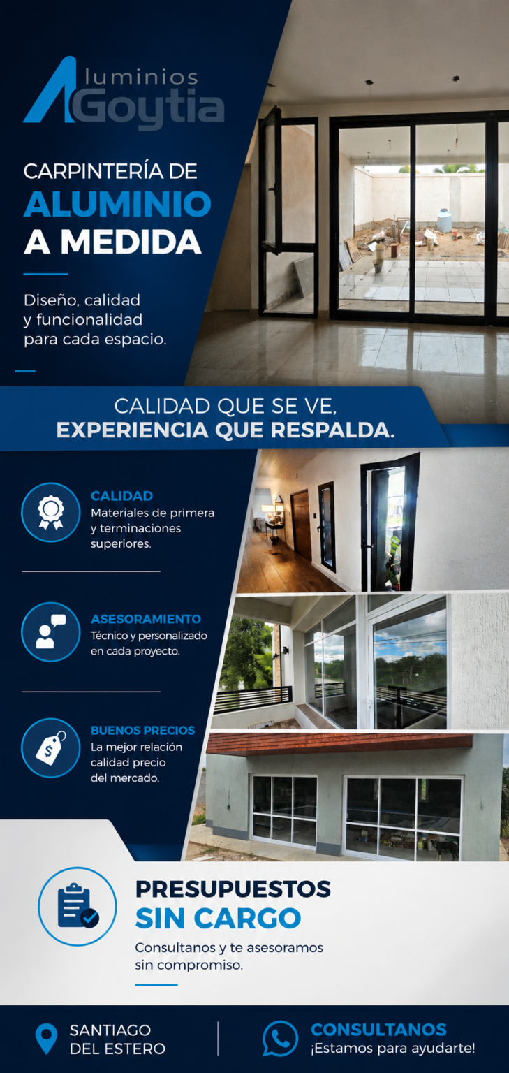 Aberturas de aluminio
