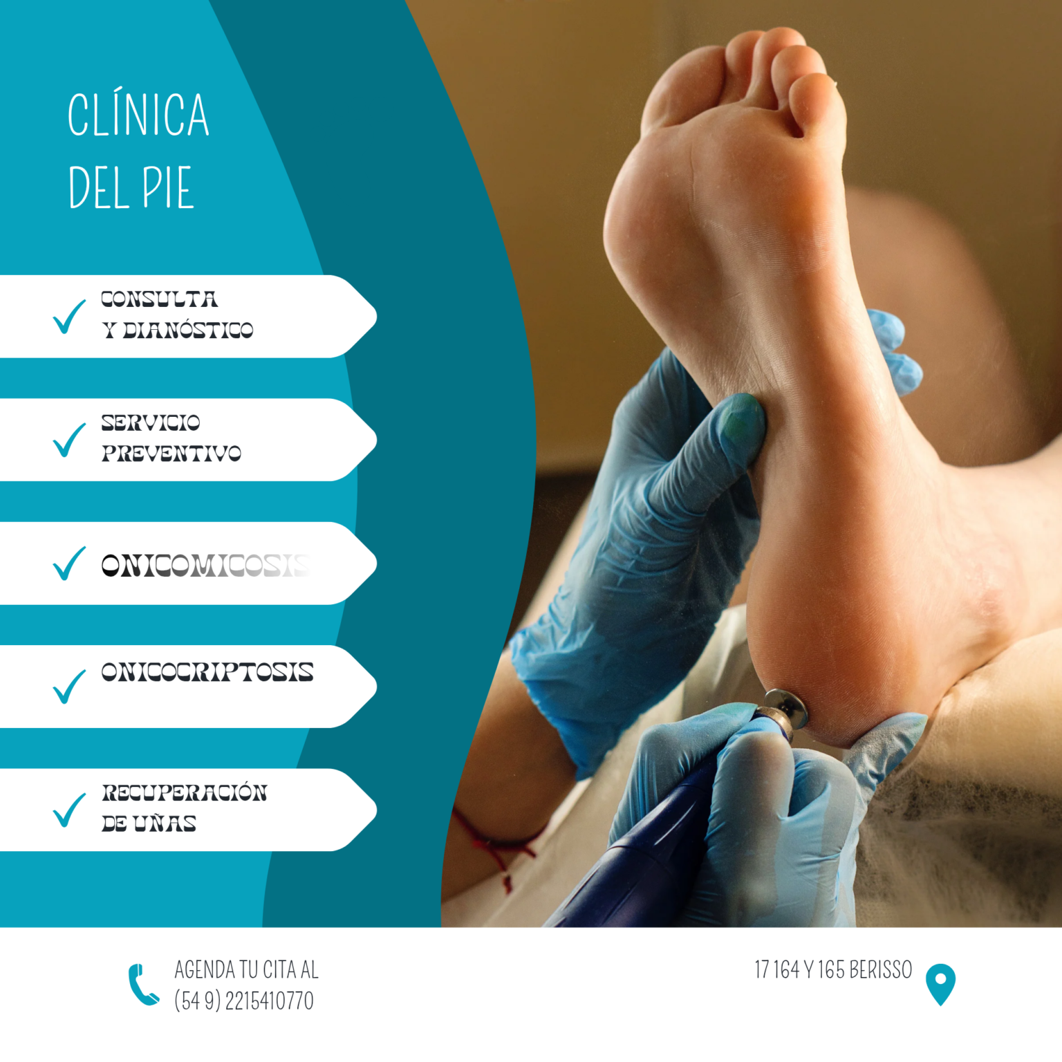 Quiropodista Pedicuria Clinica