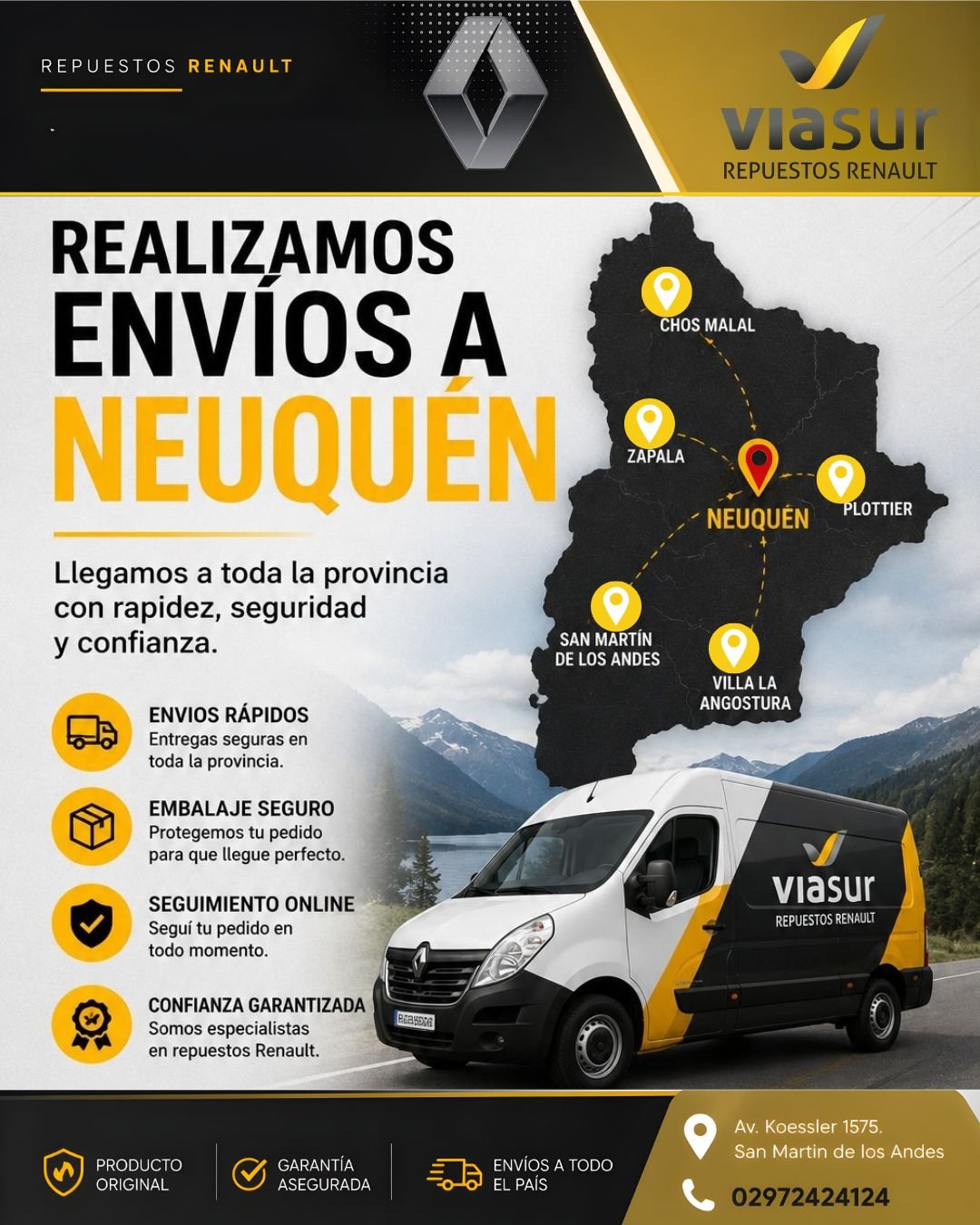 Vía Sur repuestos Renault