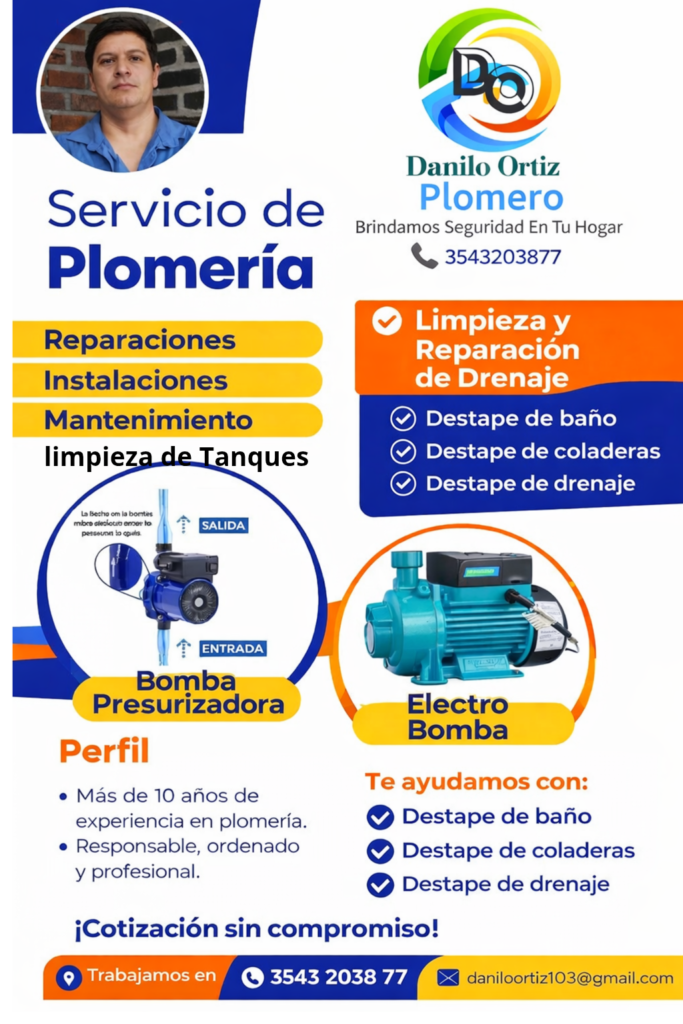 Plomeria a domicilio y pintura