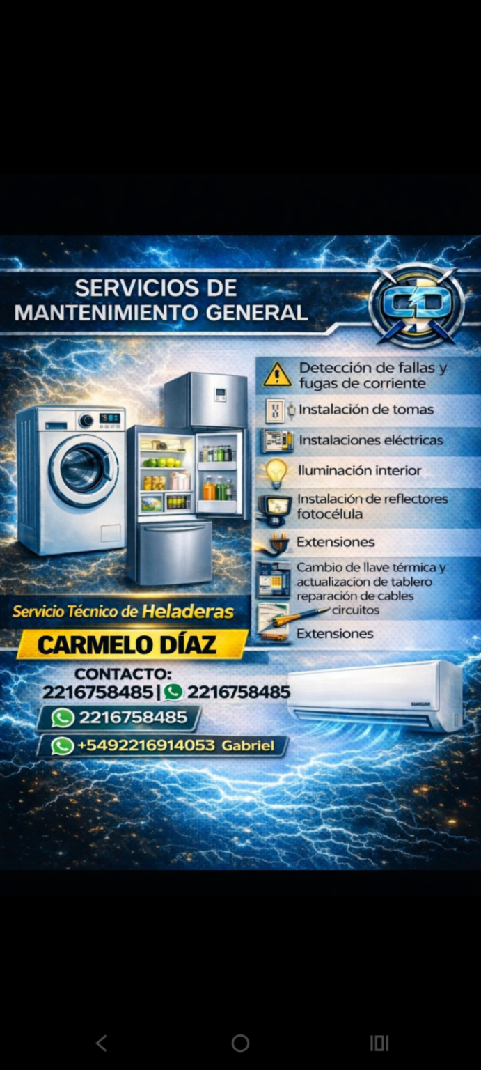 Service de refigeracio, heladera