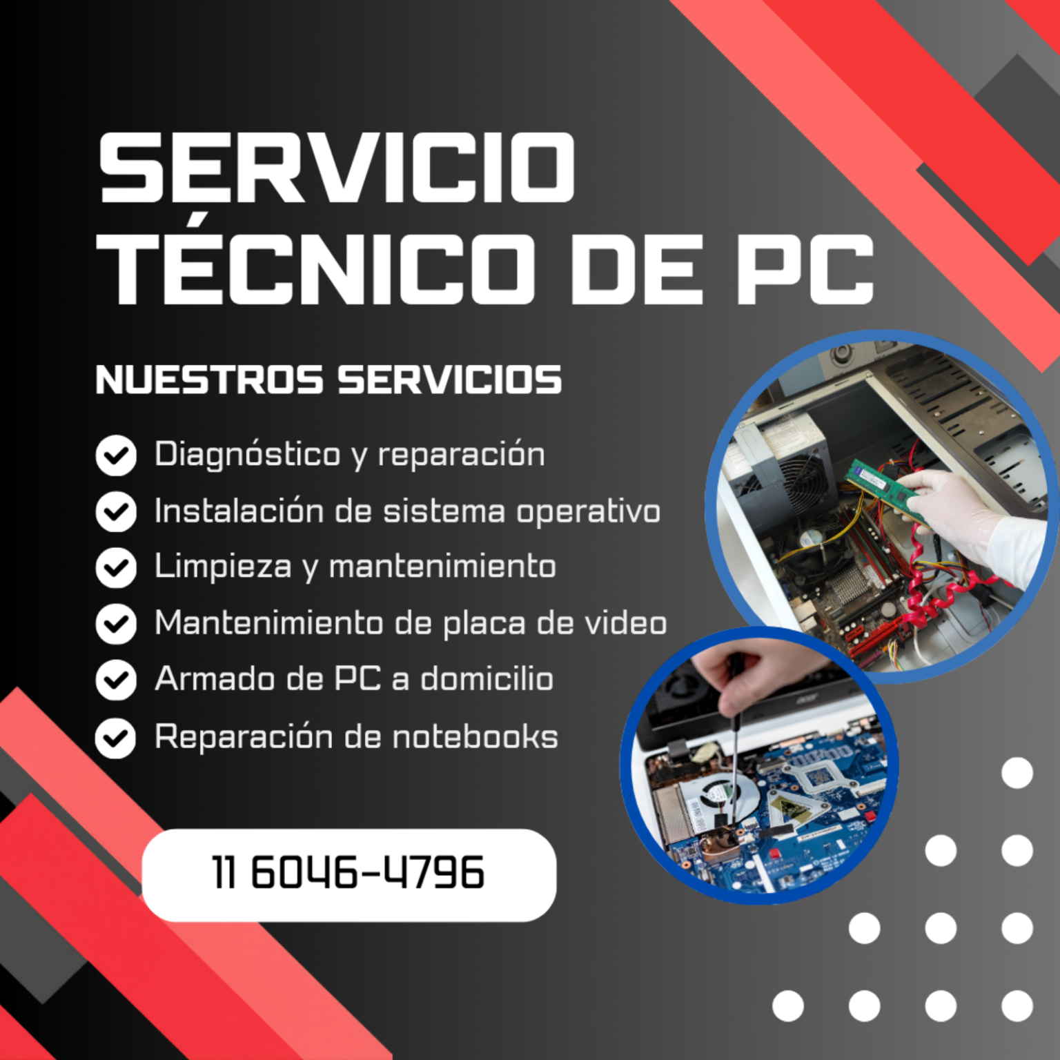 Servicio Técnico de PC y Notebook