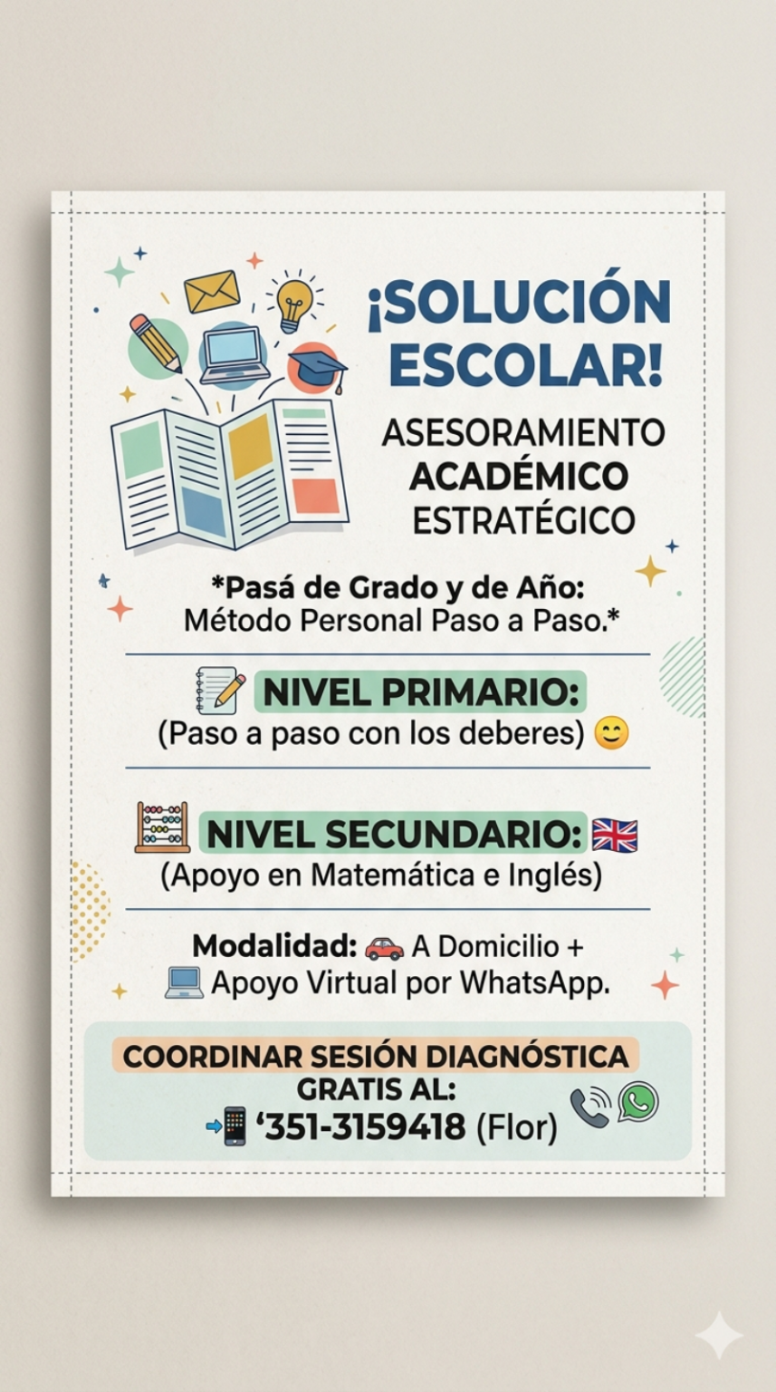 Academia Florecer-A Domicilio