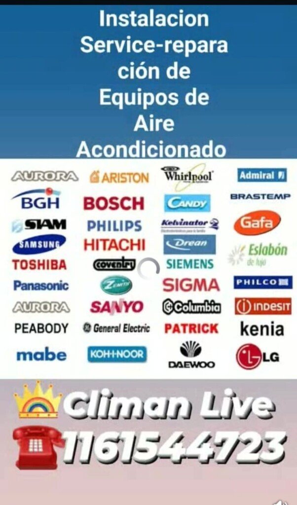Aíre acondicionado y afines