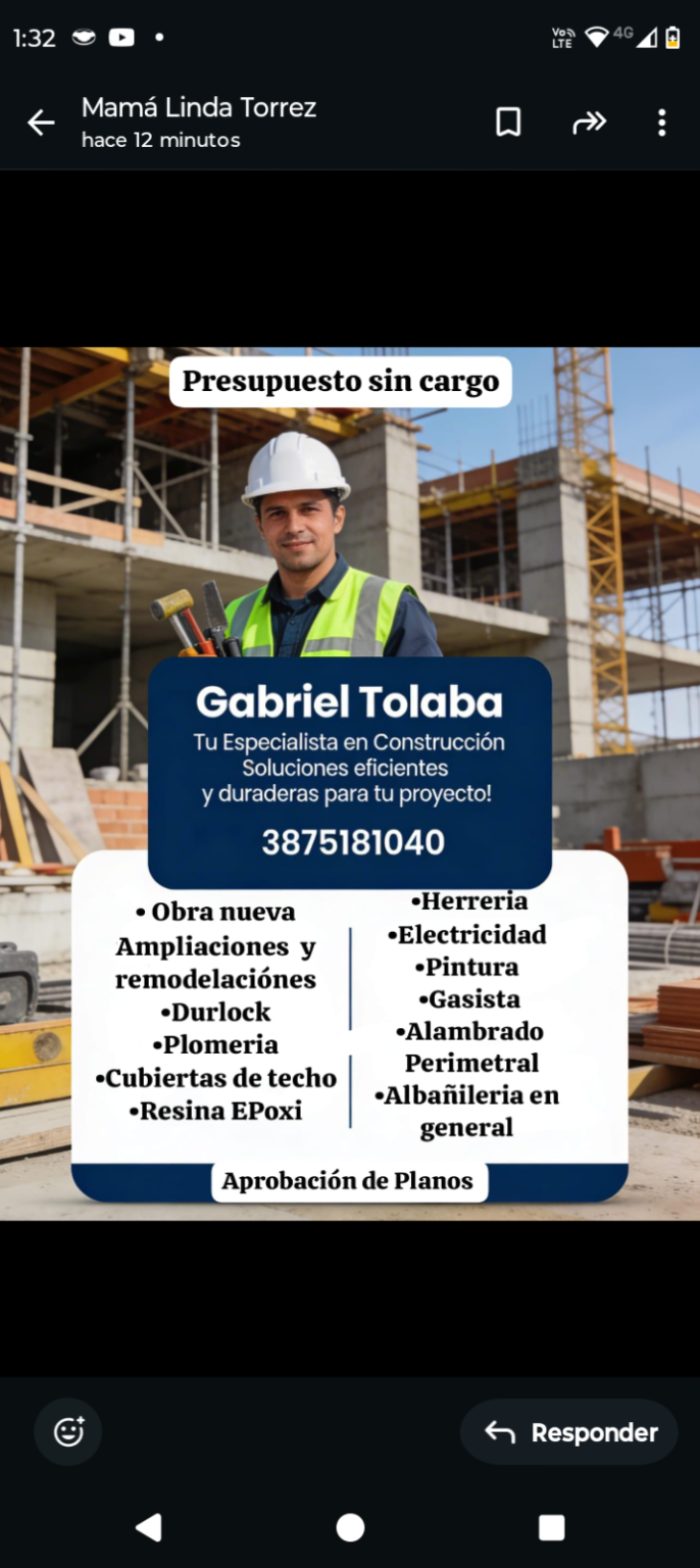 Albañilería,durlock, plomería,