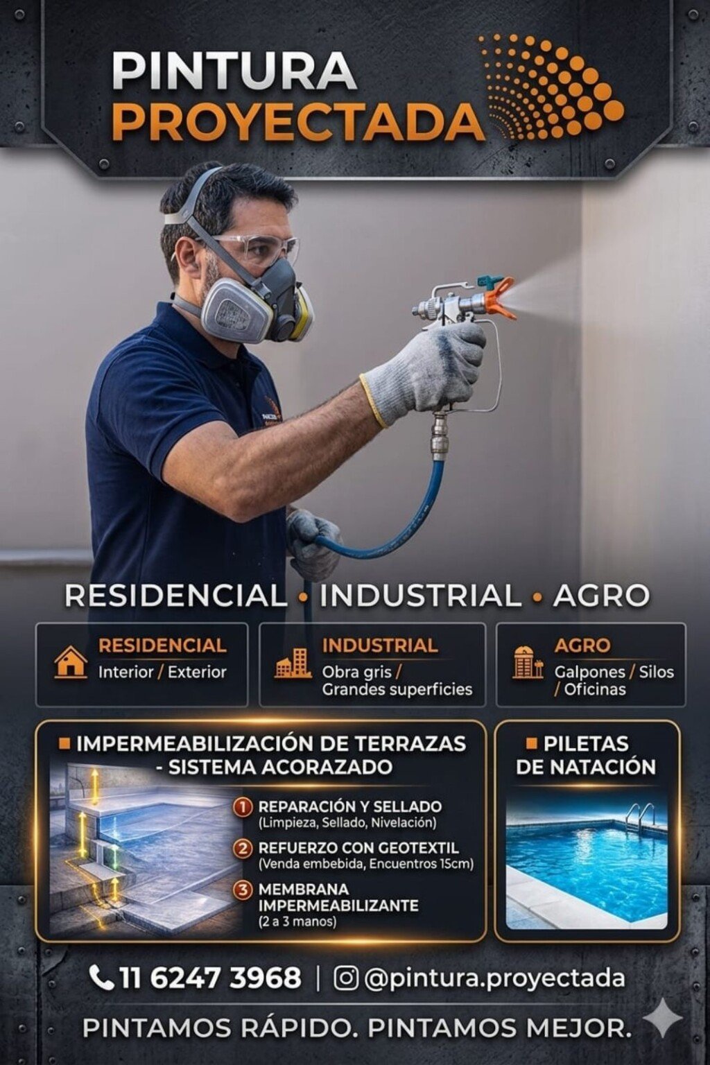 Pintor. Residencial – Industrial