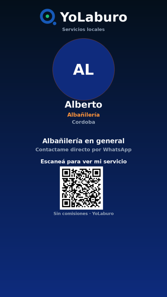 Albañilería en general