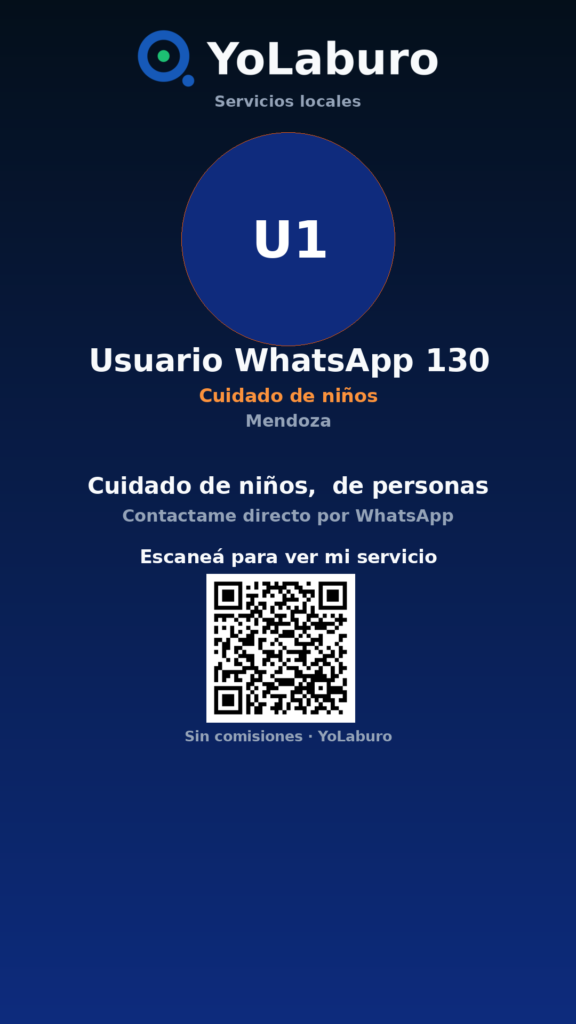 Cuidado de niños,  de personas