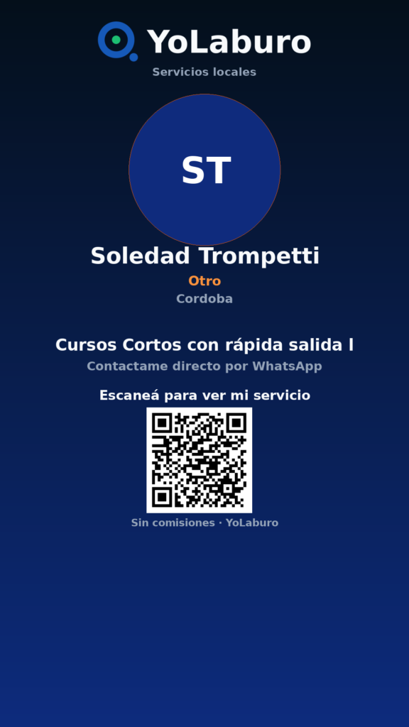 Cursos Cortos con rápida salida l