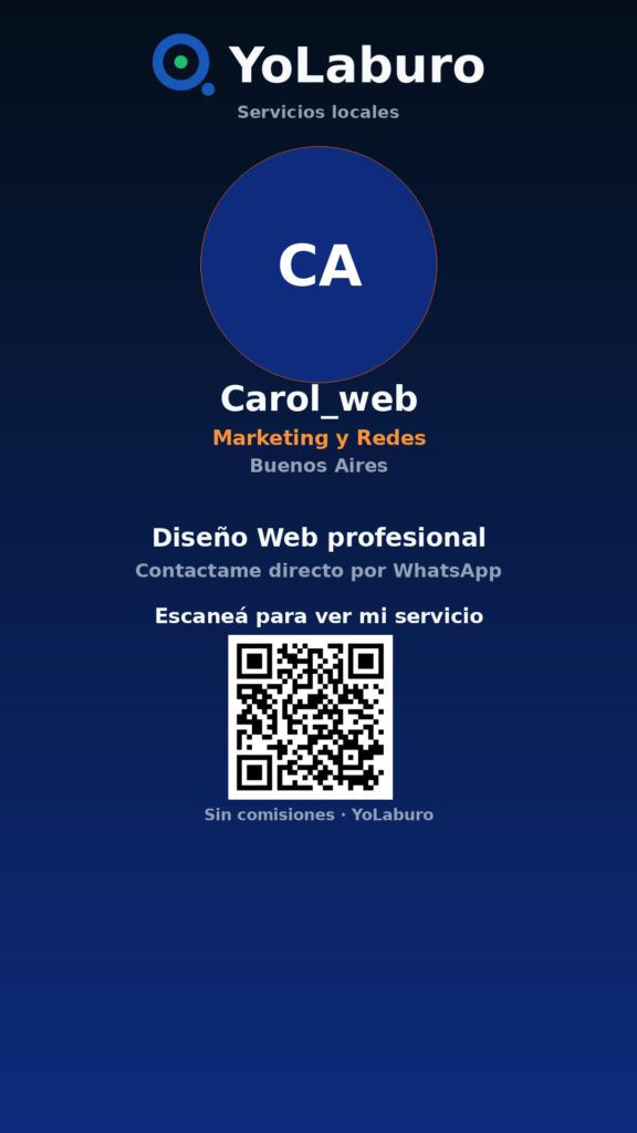 Diseño Web profesional