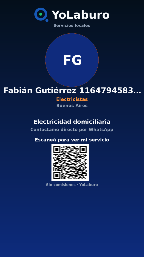Electricidad domiciliaria
