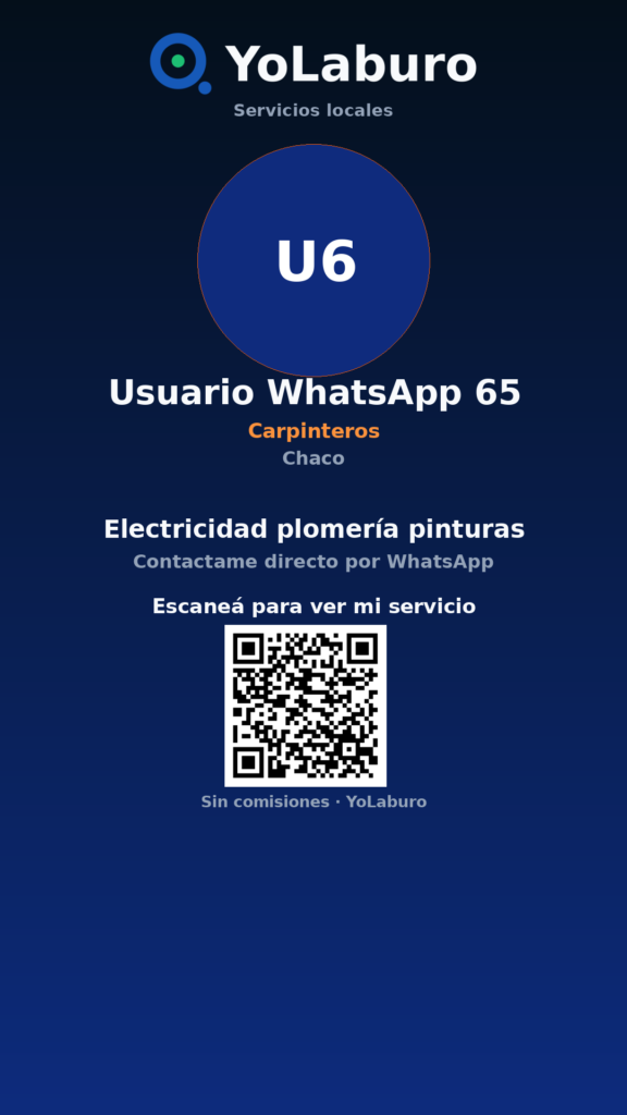 Electricidad plomería pinturas