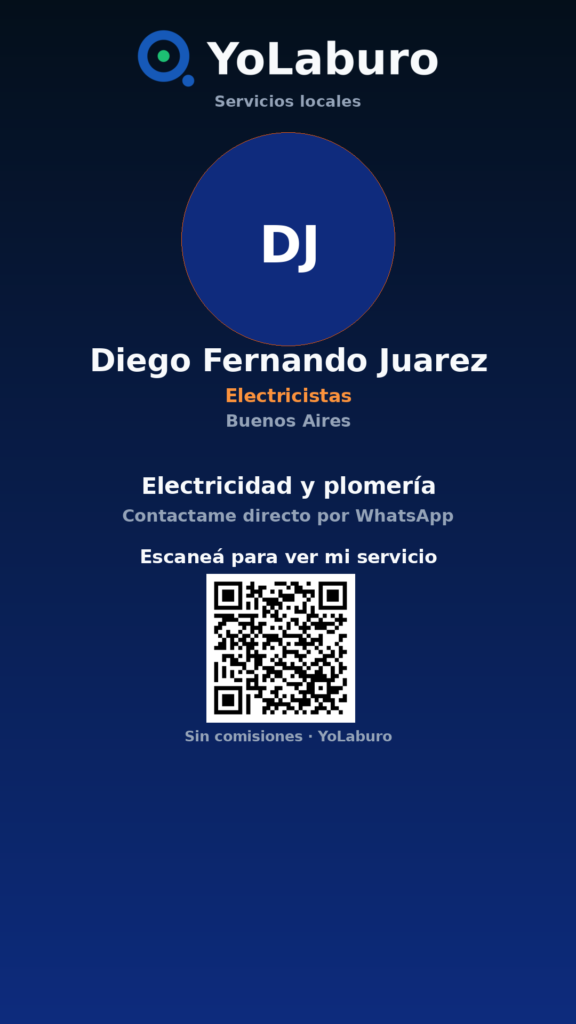Electricidad y plomería