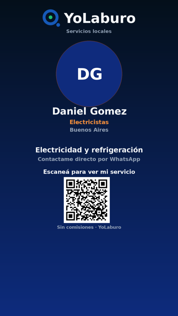 Electricidad y refrigeración