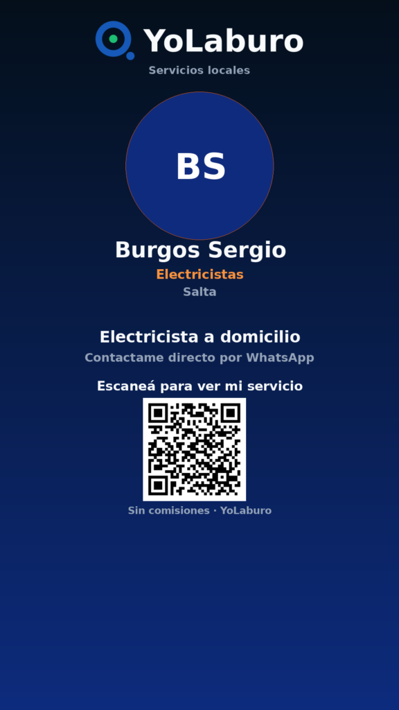 Electricista a domicilio