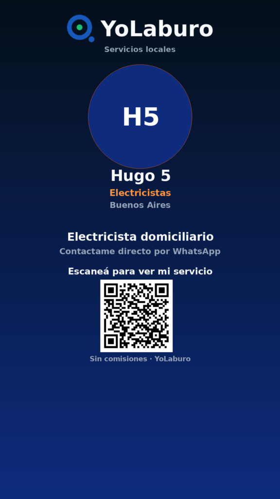 Electricista domiciliario