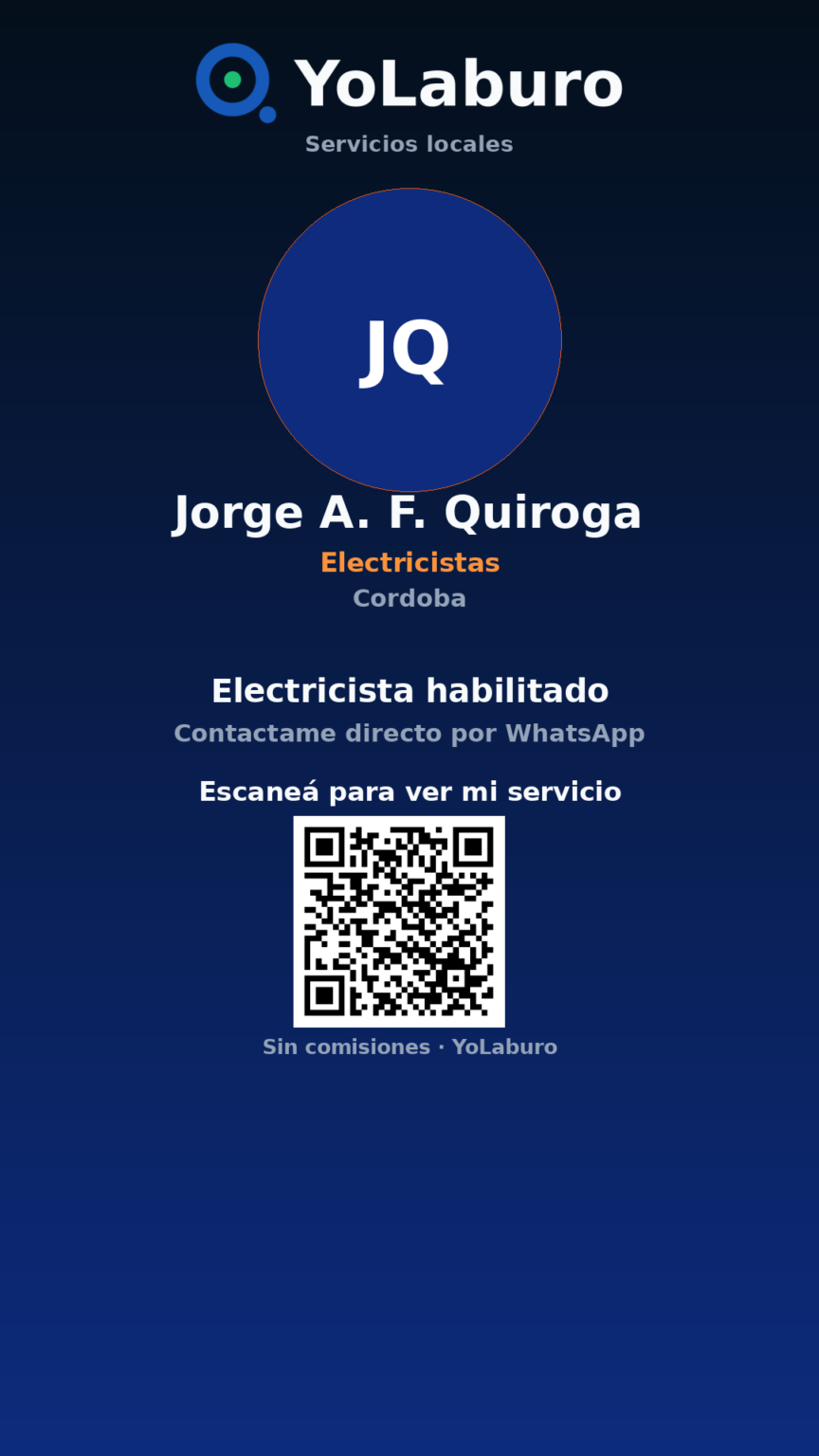 Electricista habilitado
