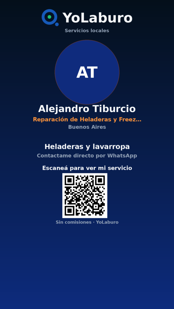 Serv. Tec. Heladeras y lavarropa