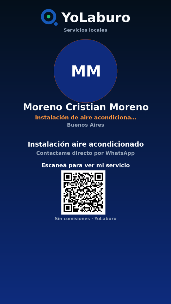 Instalación aire acondicionado