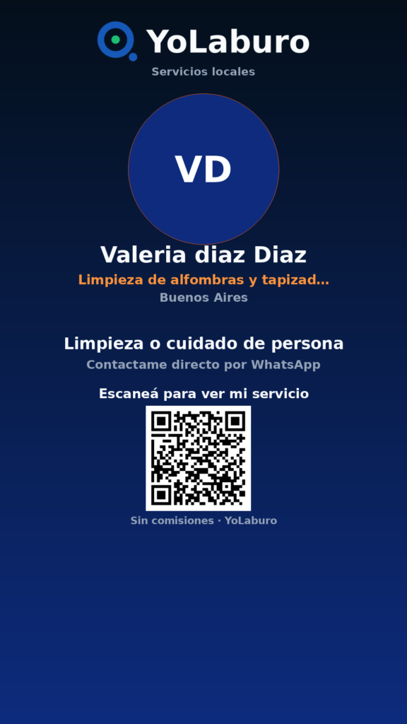 Limpieza o cuidado de persona
