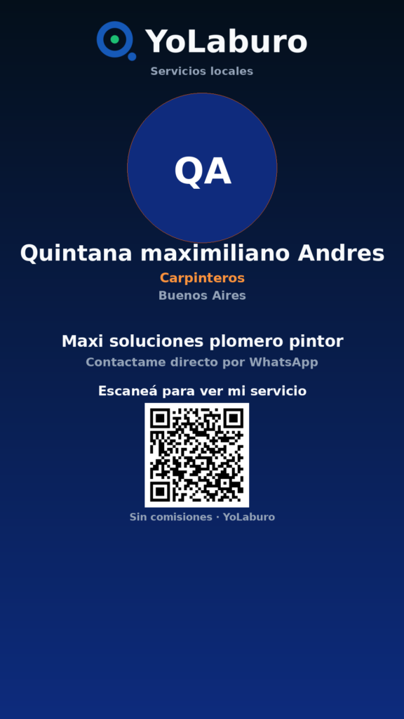 Maxi soluciones plomero pintor