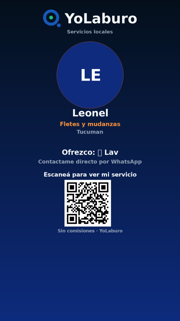 Ofrezco: ✅ Lav