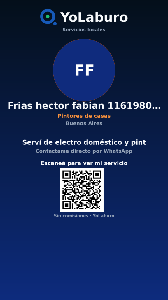 Serví de electro doméstico y pint