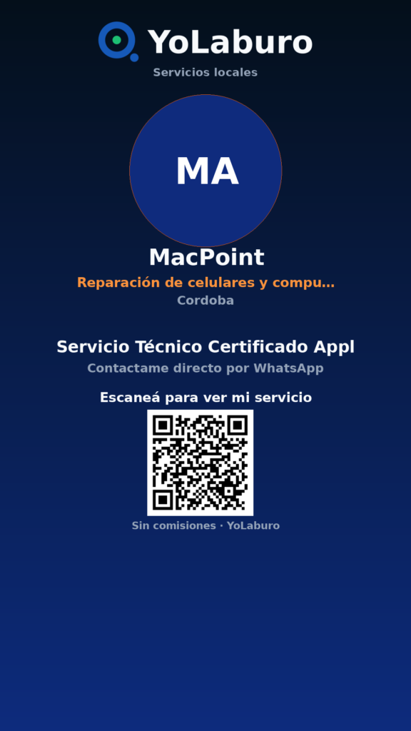 Servicio Técnico Certificado Appl