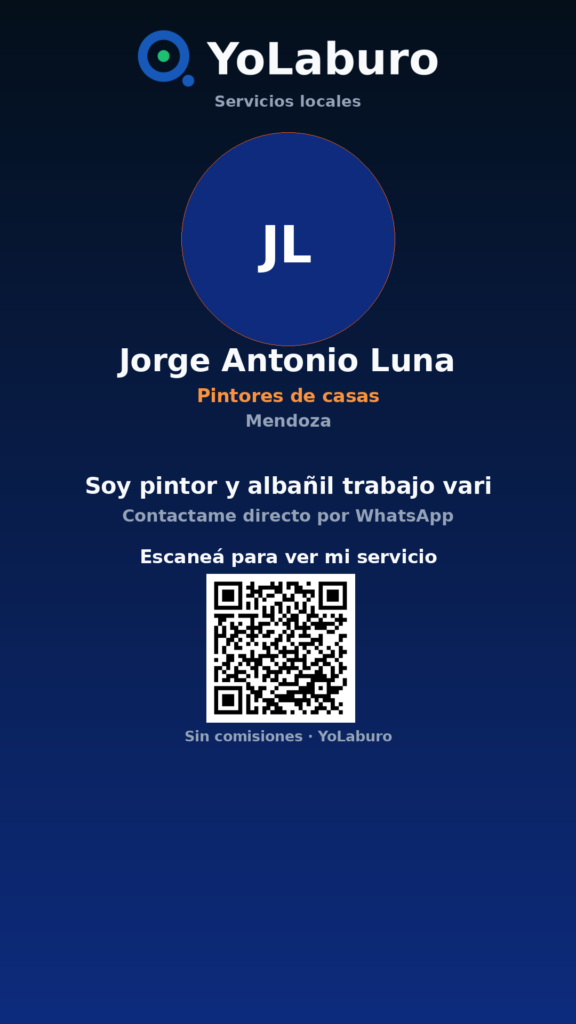 Soy pintor y albañil trabajo vari