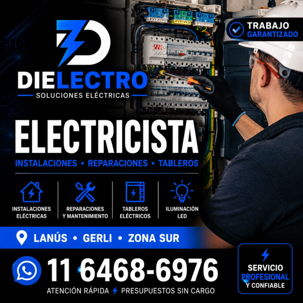 ELECTRICISTA MATRICULADO
