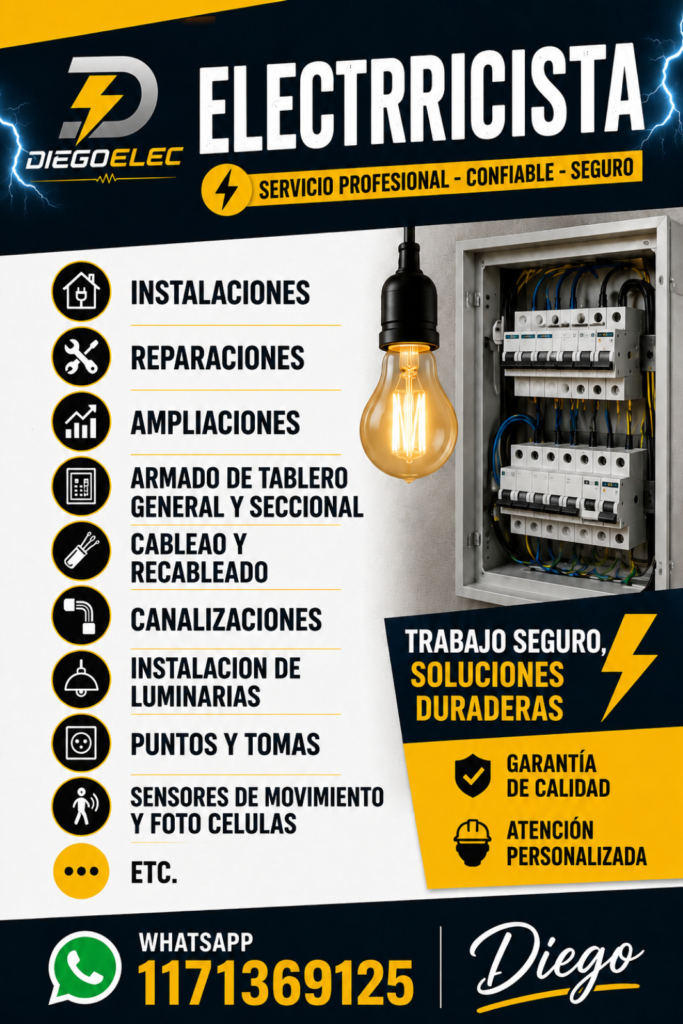 Electricista domiciliario