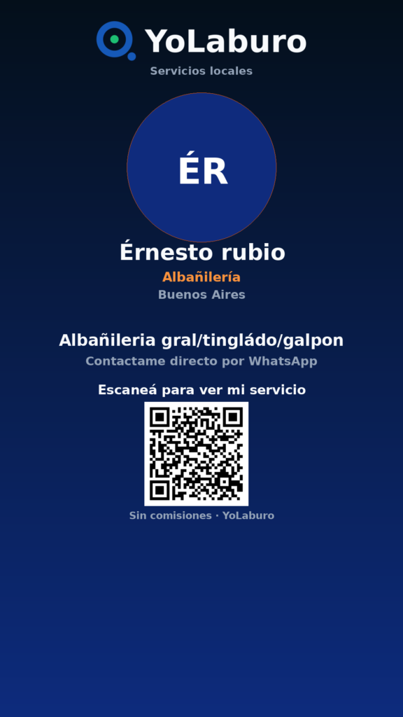 Albañileria gral/tingládo/galpon