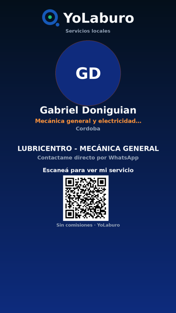 DOMO 4X4 – LUBRICENTRO – MECÁNICA
