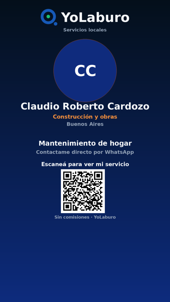 Mantenimiento de hogar