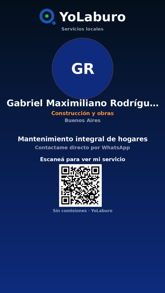 Mantenimiento integral de hogares