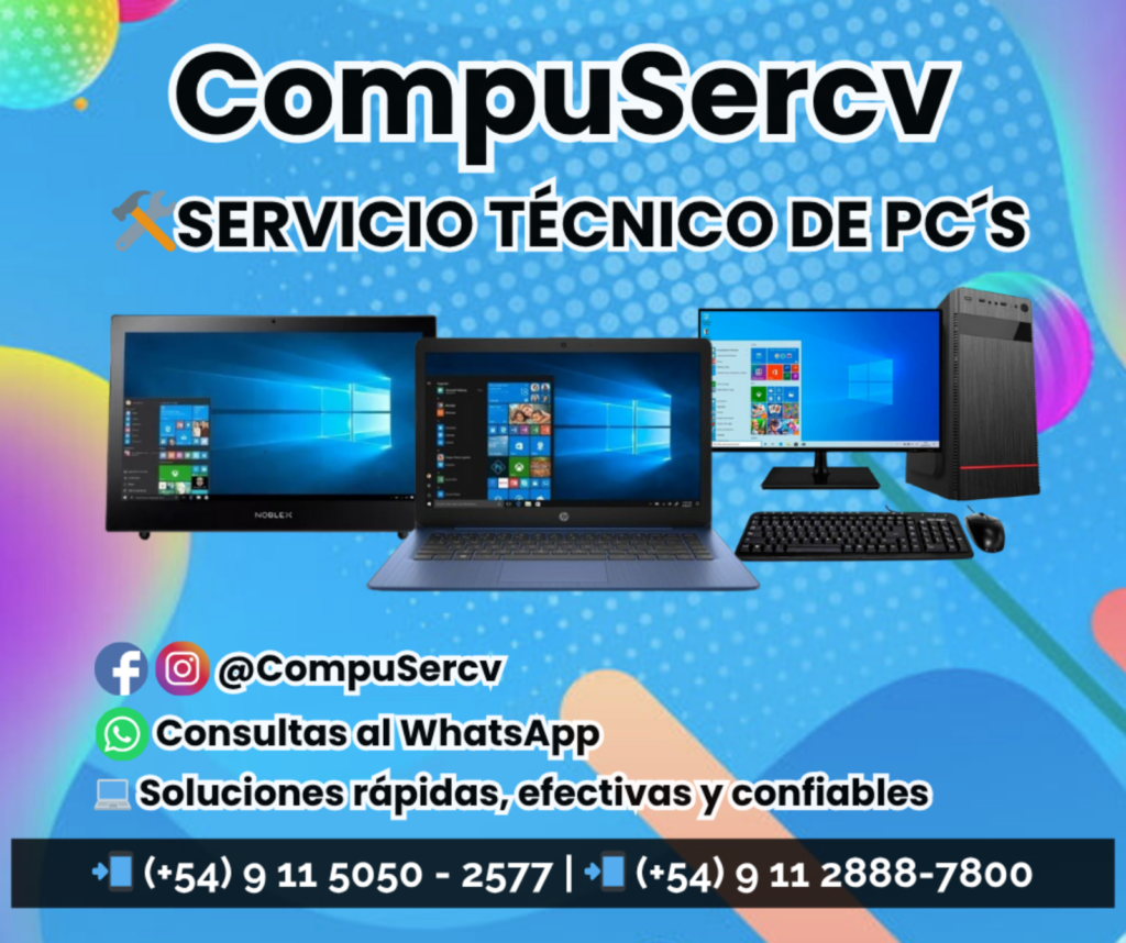 Servicio Técnico de PC COMPUSERCV