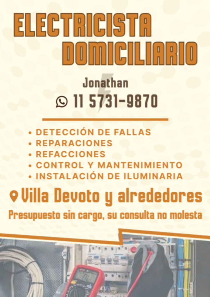 Electricista domiciliario
