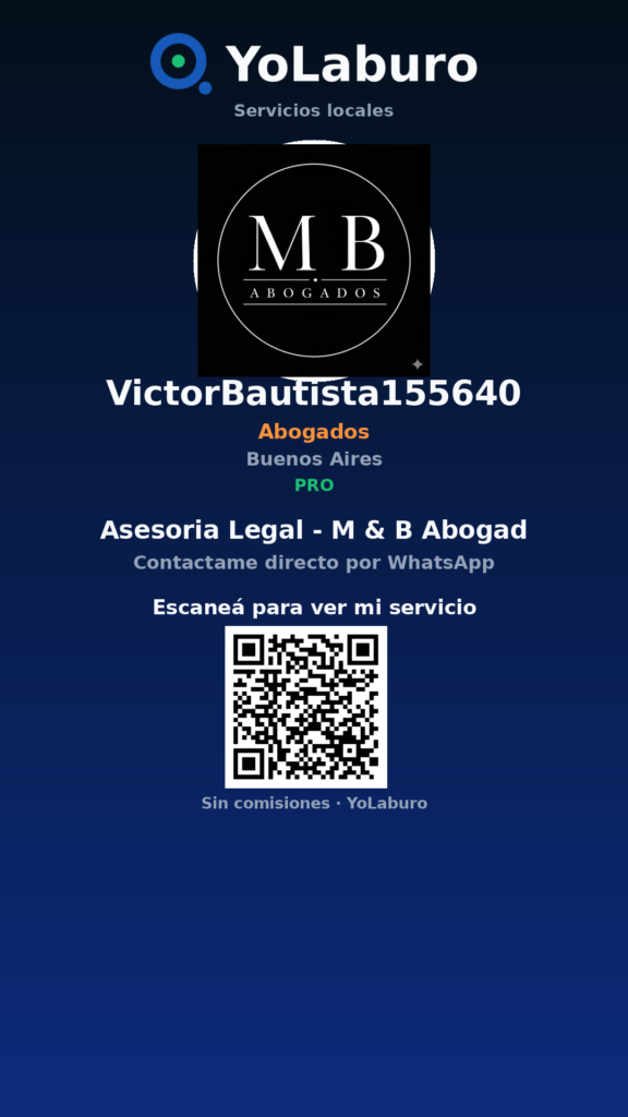 Asesoria Legal – M & B Abogad