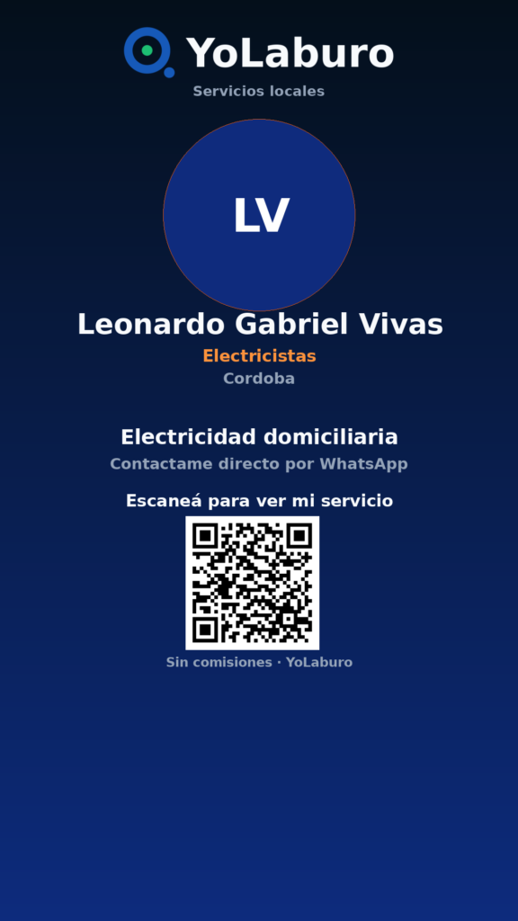 Electricidad domiciliaria
