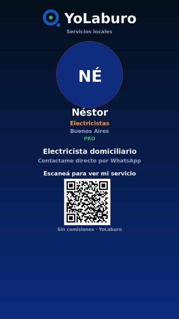 Electricista domiciliario