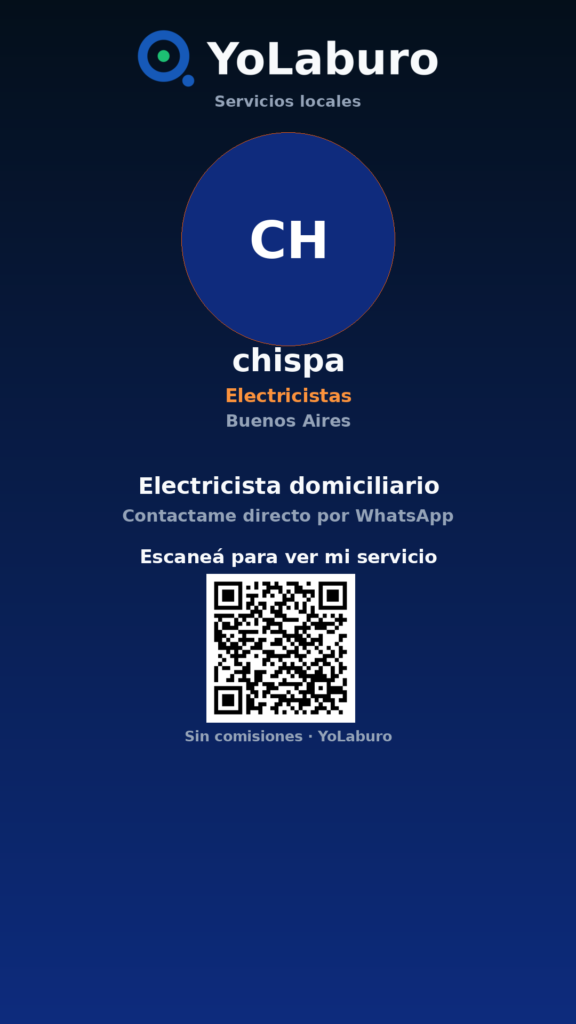 Electricista domiciliario