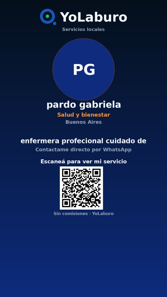 enfermera profecional cuidado de